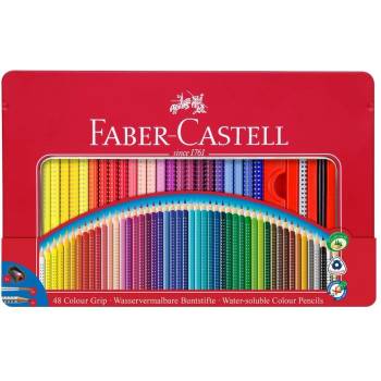 Faber-Castell Акварелни моливи Grip 2001, 48 цвята (1015120365)