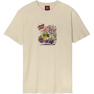 Santa Cruz Johnson Beast Wagon T-Shirt Blond Wood