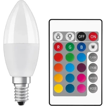 Image 1 of OSRAM Led ЛАМПА В КУТИЯ clb40 rgb rem 4.9w/827 230v fr e14 ledvance (ledvance 4058075430853)