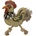 KERBL Rooster Karl - Играчка за кучета - Петел, плат и въже, 24 см, Германия - 80735