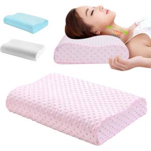 Pillow Анатомична възглавница с мемори пяна за спокоен сън - PillowSpa