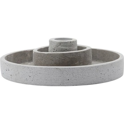 Betonový svícen Daca Grey 15 cm House Doctor