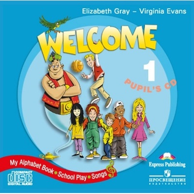 Welcome 1 Pupil's Audio CD Alphabet-Songs-Play
