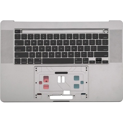 Apple MacBook Pro 16" A2141 (2019) - Horný Rám Klávesnice + Klávesnica UK (Space Gray), Space Gray