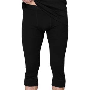 Devold Мъжко мериносово термобельо Devold Duo Active Merino 205 3/4 Longs Merino underpants - Black (015-2374-0112)
