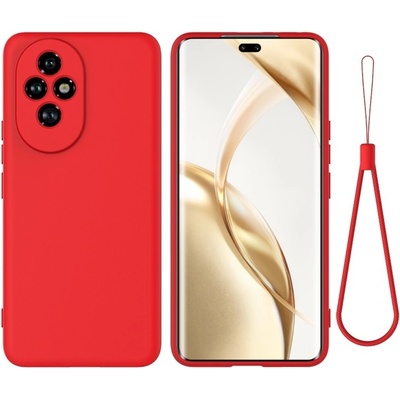 VSETKONAMOBIL 86812 RUBBER Ochranný kryt pre Honor 200 červený