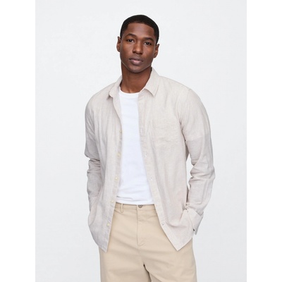 Gap lněná košile Standard Fit