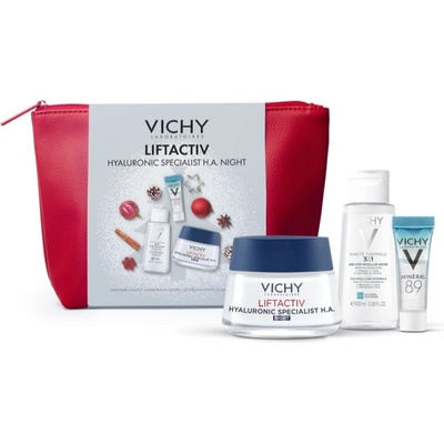 Vichy Liftactiv H. A. Night Set подаръчен комплект за стягане на кожата
