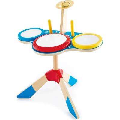 Hape Детски музикален комплект Hape - Барабани и чинели (H0613)