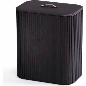 Joseph Joseph Кош за пране TOTA TRIO LUXE 5000007 90 л, черен, бамбук, Joseph Joseph (JS5000007)