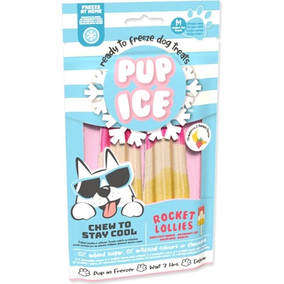 Pup Ice chladiaca s jahodou a banánom 2ks 90 g
