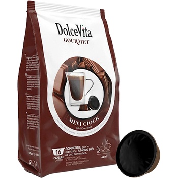 Dolce Vita Горещ шоколад MiniCiock - Dolce Vita - 16 капсули за Lavazza A Modo Mio