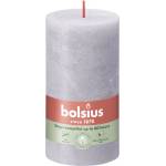 Bolsius Bolsius Polska Sprzedaż sp. z o. o. Цилиндър Bolsius Rustic Shine 68×130 мм - Матирана лавандула (лилаво)