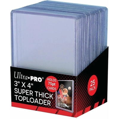 Ultra PRO Toploader 75pt obaly 25 ks