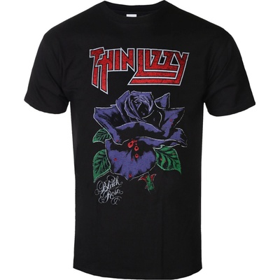 Metal Low Frequency Thin Lizzy Black Rose čierne
