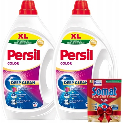 Persil Deep Clean univerzální prací gel 2 x 2,7 l