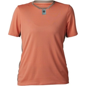 FOX W Defend Ss Jersey Salmon
