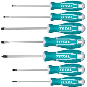 TOTAL Комплект отвертки total, 7 броя tht2506072 (tht2506072)