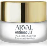 Arval Antimacula Face & Neck Cream SPF 30 крем за лице против бръчки и тъмни петна 50ml