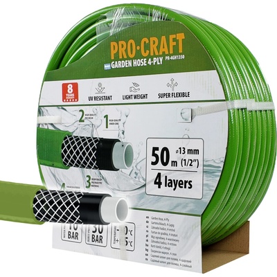 Procraft 4-vrstvová 1/2" 50 m PR-4GH1350