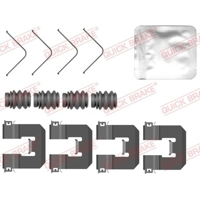 Sada příslušenství, obložení kotoučové brzdy QUICK BRAKE 109-0160