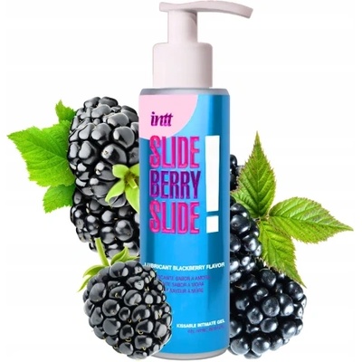 Intt Cosmetics Ароматен лубрикант Intt Slide Berry Slide! 100 мл