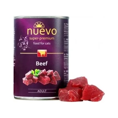 nuevo ADULT Beef - Храна за котки над 1 година с говеждо