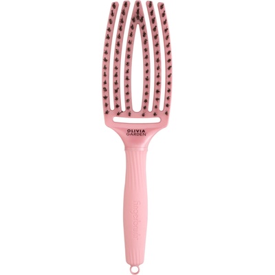Olivia Garden Fingerbrush Combo Medium kefa pastelovo ružová