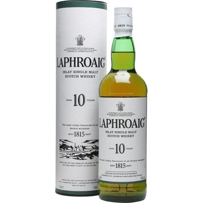 Laphroaig Single Malt 10y 40% 0,7 l (holá láhev)