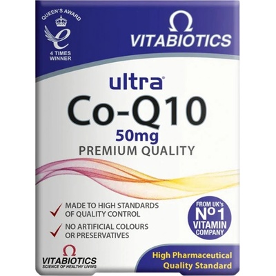Vitabiotics Ultra Co-Q10 50 mg [60 Таблетки]