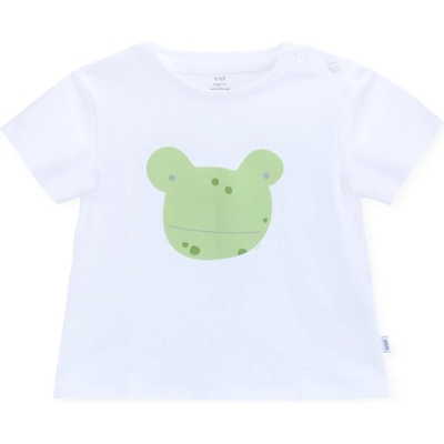 KNOT Тениска 'Frogfruit' бяло, размер 6