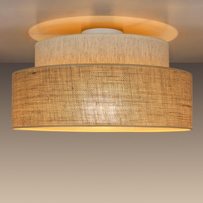 BELIS Плафон BOHO 1xE27/60W/230V Ø 40 см кремав/бежов (BE0920)