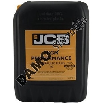 JCB HIGH PERFORMANCE HYDRAULIC FLUID 46 20 l