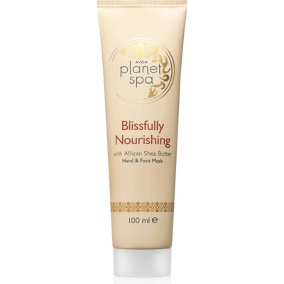Avon Planet Spa Blissfully Nourishing подхранваща маска за ръце и крака 100ml