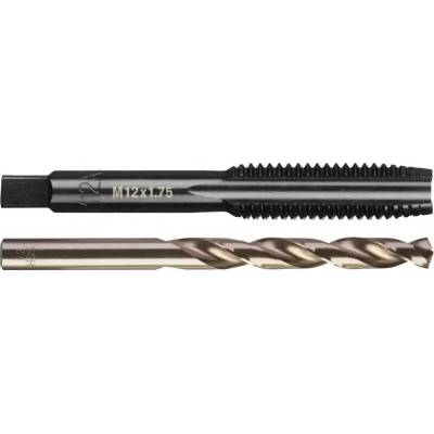 Milwaukee metrický závitník M12-1,75mm s priamymi drážkami s vrtákom 10,2mm, 4932500640