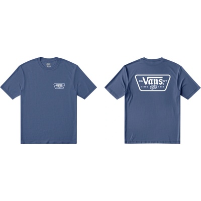 Vans Knu Patch SS Tee modrá