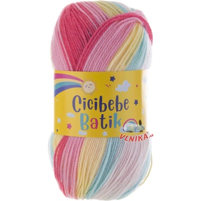 Kamgarn Příze Cicibebe Batik Varianta: 550-6