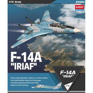 Academy Комплект модел самолет 12594 - f-14a "iriaf" (1: 72) (36-12594)