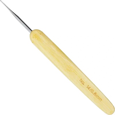 Bambusový háček ChiaoGoo s kovovou špičkou 0,8mm