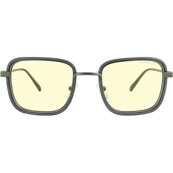 GUNNAR Геймърски очила GUNNAR Fallout Vault 33 Gunmetal/Olive - Amber (GUN-FAL-05501)