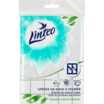 Linteo Satin švédská utierka na obloky a zrkadlá 40 x 30 cm 1 ks
