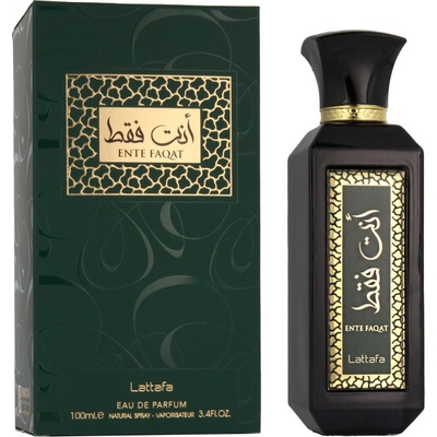 Lattafa Ente Faqat parfémovaná voda unisex 100 ml