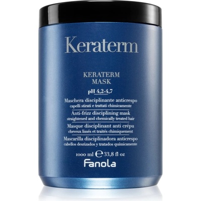Fanola Keraterm изглаждаща маска за непокорна коса 1000ml