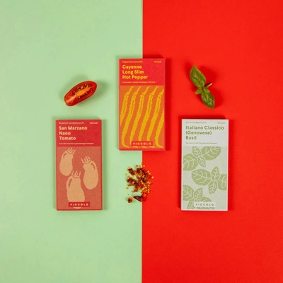Piccolo Seeds Sada semien "Talianska paradajková omáčka" 1 sada