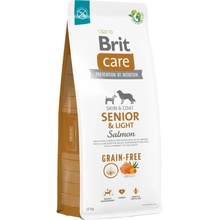 Brit Care Grain-free Senior & Light Salmon 12 kg