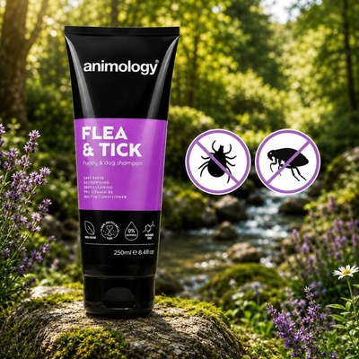 Animology Flea & Tick antiparazitní šampon pro psy 250 ml