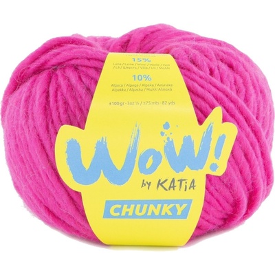 Katia Wow Chunky 65 Fuchsia Плетива прежда (WCH 65)