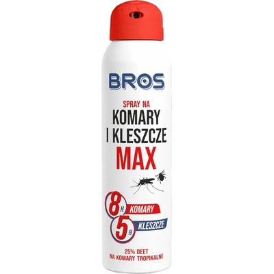 Bros spray na komáry a klíšťata MAX 90 ml