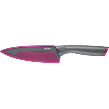 Tefal Кухненски нож Tefal K1220304, 15 см, неръждаема стомана, титаниево покритие, сив (K1220304)