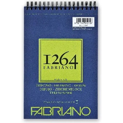 Fedrigoni 1264 Скицник за рисуване 180g A5 с 30 листа на спирала 19100645 (19100645)